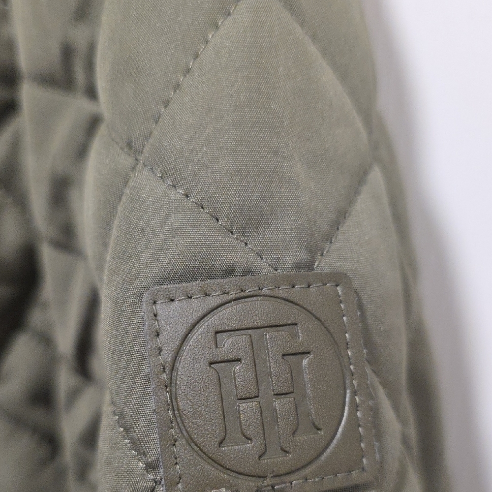 Tommy Hilfiger Women's Olive Quilted Jacket - Picture 12 of 16